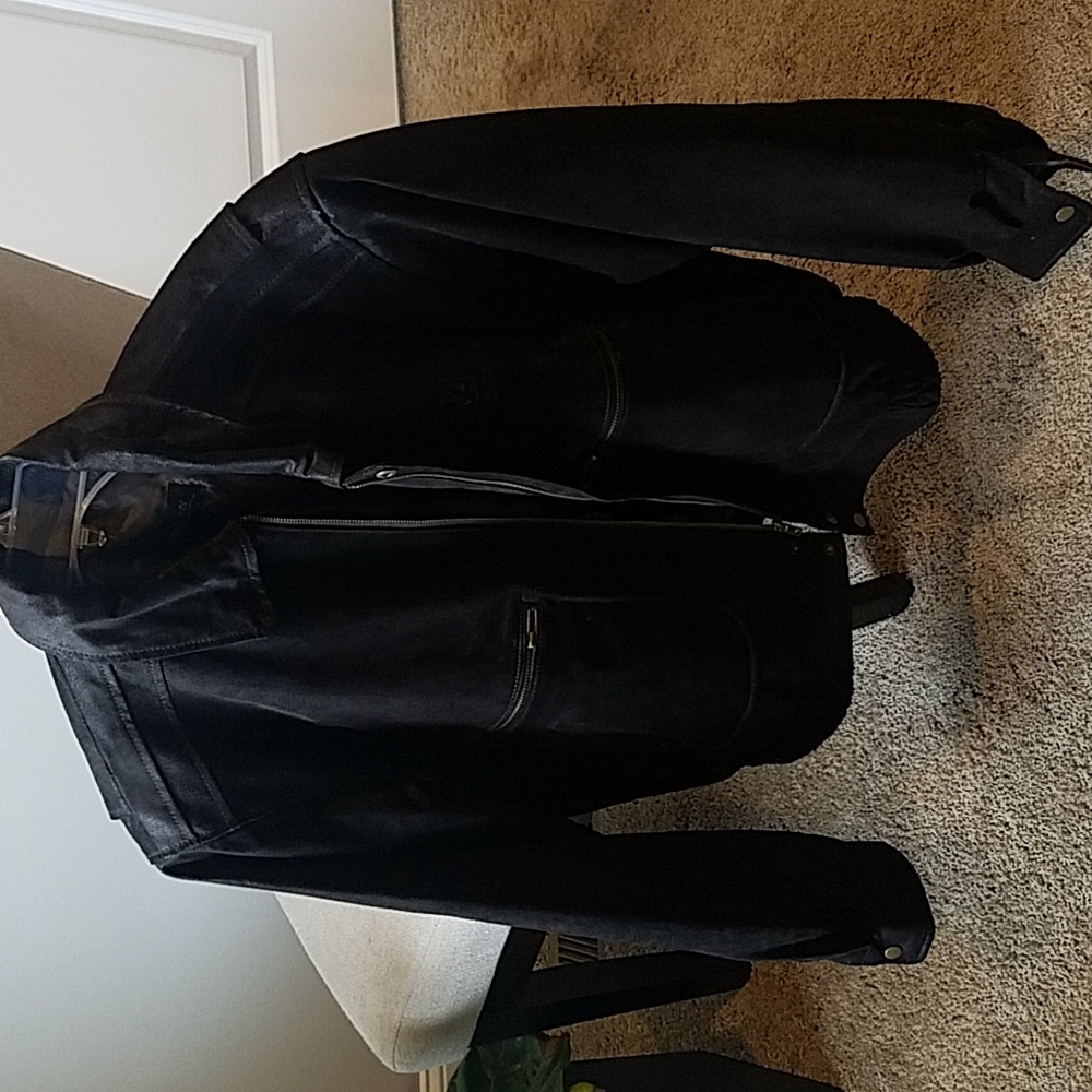 Men's suede jacket